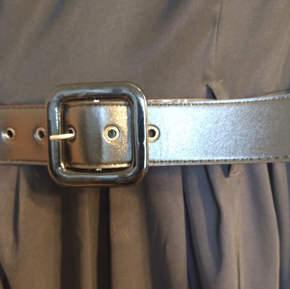 ALYX Black Dress Size 10 Like New With Belt - Picture 4 of 10